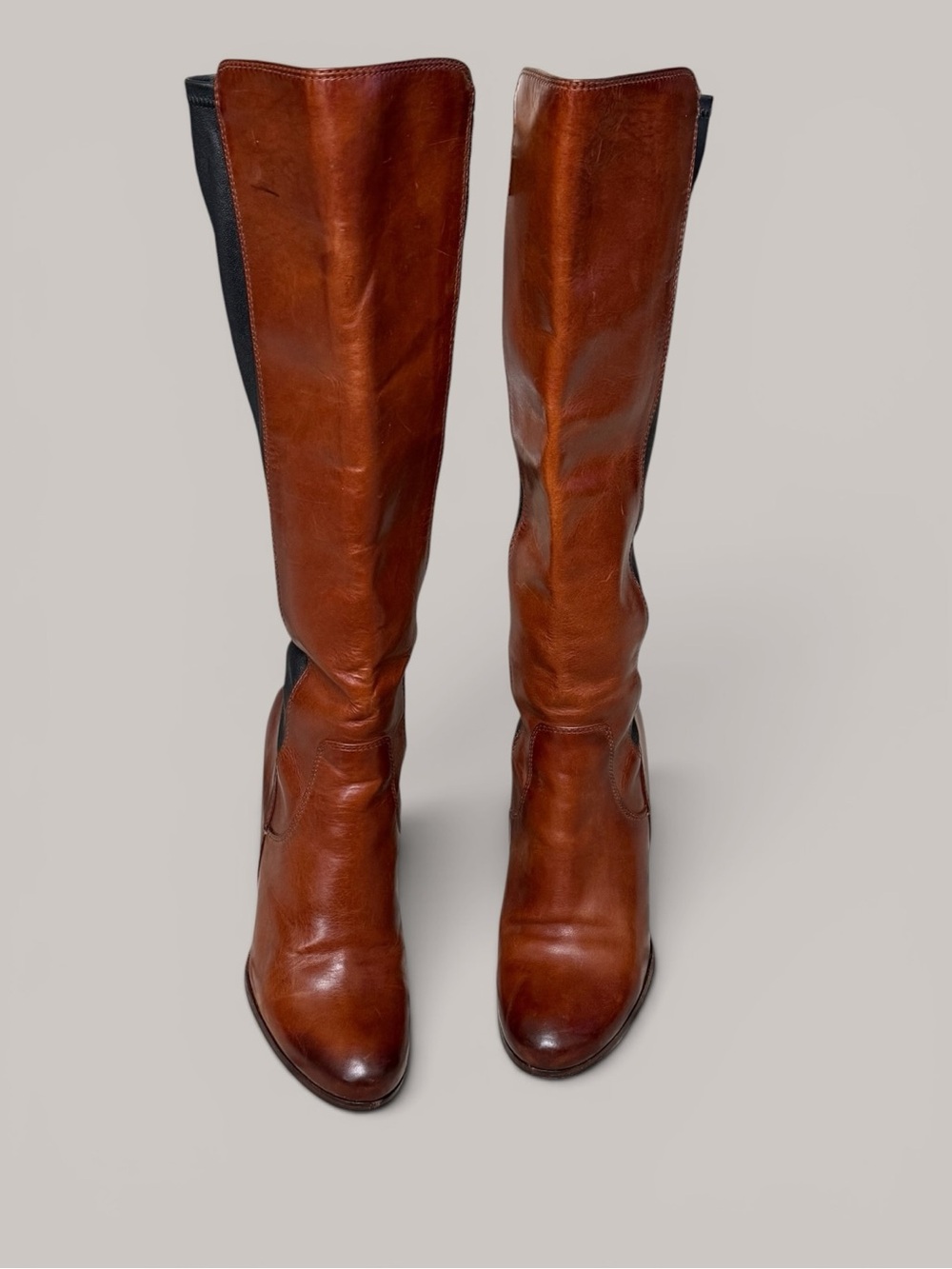 Frye knee-high leather heeled boots 9.5 - Picture 4 of 11
